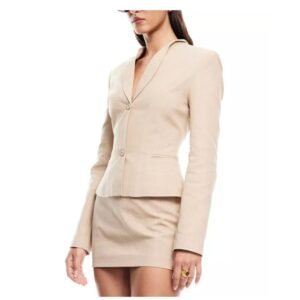 Nude Power Co-ord Set – Minimal, Sharp, Effortlessly Fierce