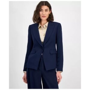 Noir Edge Classic Blazer Set – Power Meets Poise